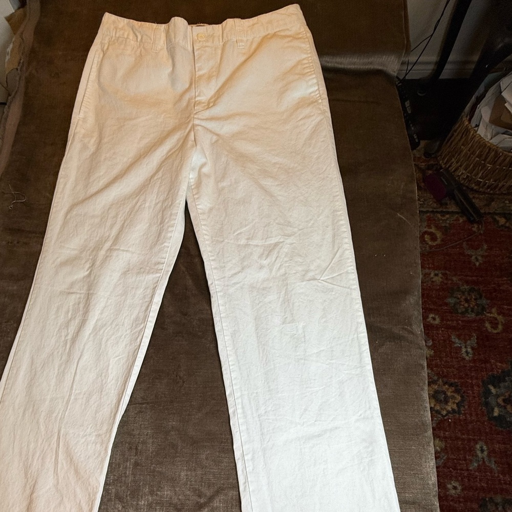 Ralph Lauren‎ - White Chino Pants Boys Size 18. Like New Condition